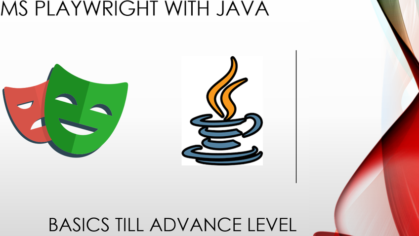 Master Microsoft Playwright with Core Java(Basics + Advance)